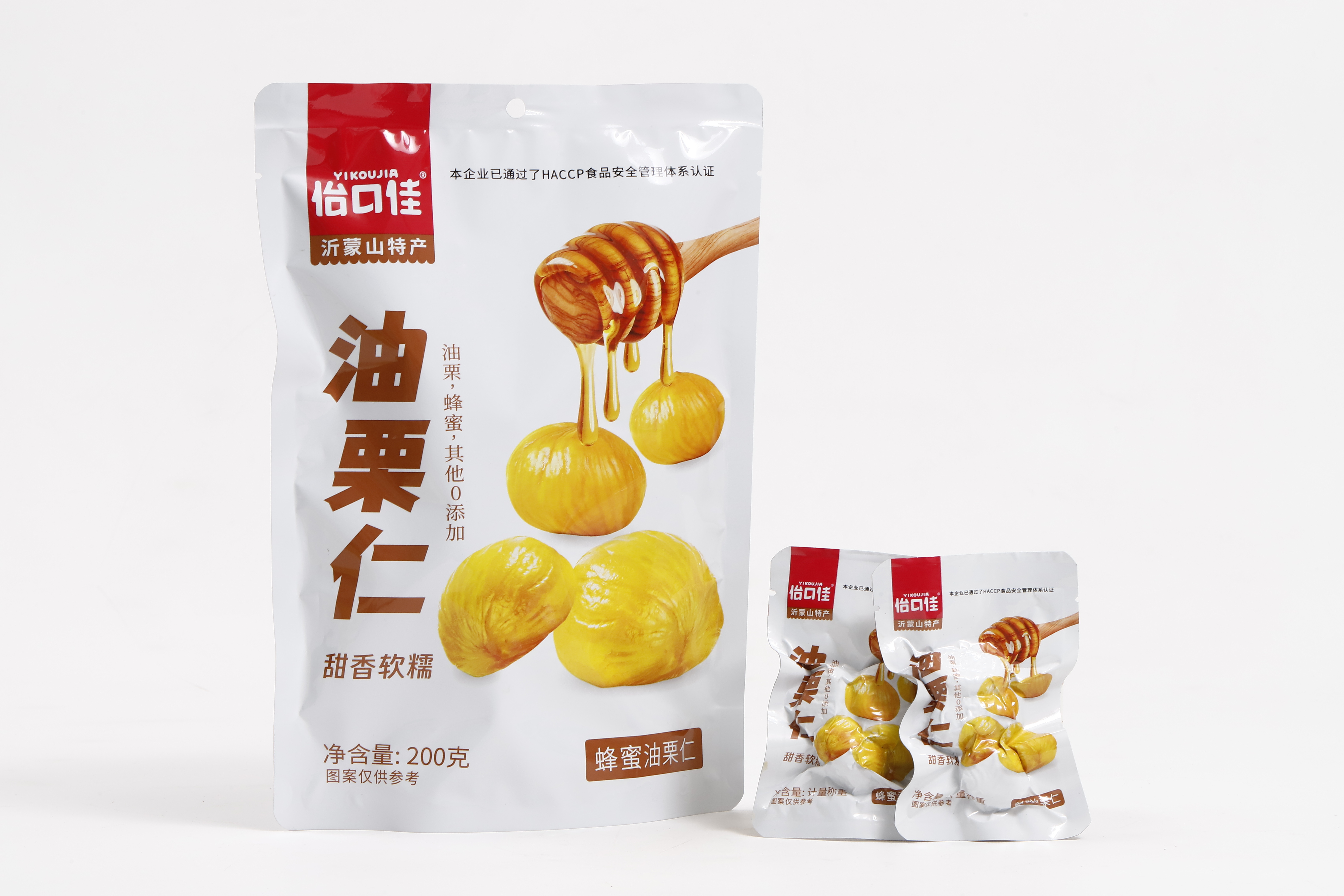 佁口佳——蜂蜜油栗仁200g